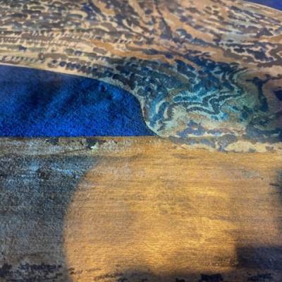 Losgelaten Gouddeeltjes